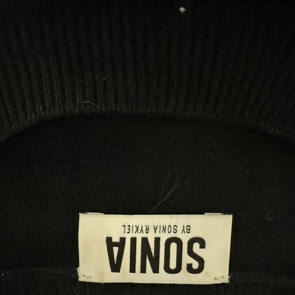 Sonia Rykiel Black Knit Sweater - Picture 2 of 5